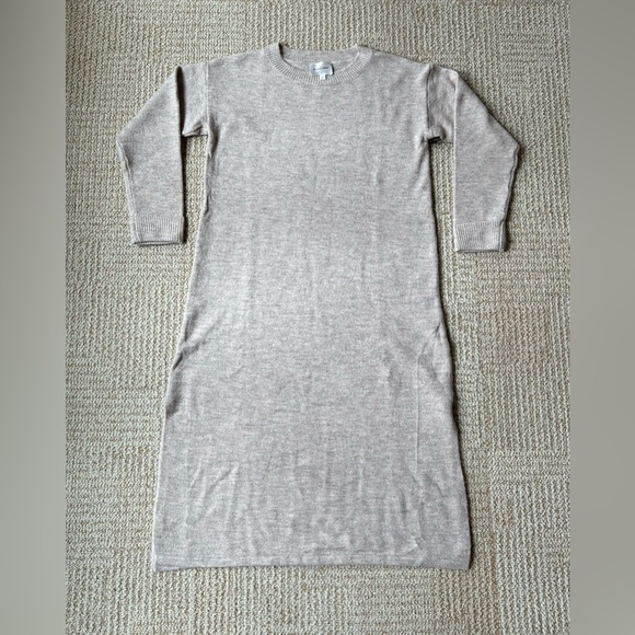 NWT Shopbop Line & Dot Calli Midi Sweater Dress in Taupe - XS - Picture 6 of 14